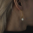 pearl chain earrings p57