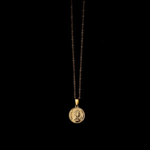 coin necklace n17
