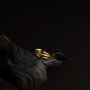 ツイスト レイヤード リング r33