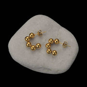 ball hoop earrings p54