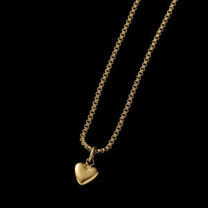 Layer heart necklace n54