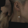 pearl chain earrings p57