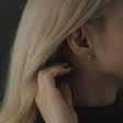 ball hoop earrings p54