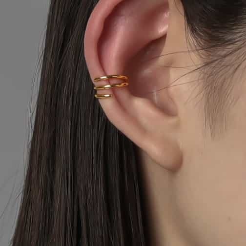 layered ear cuff e13