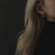 ball hoop earrings p54