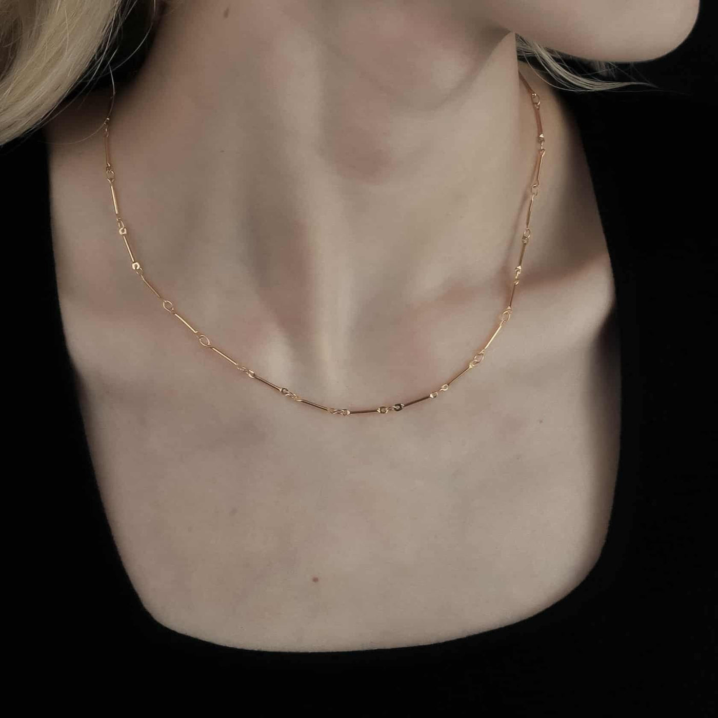 ロングパーツ チェーン ネックレス n60