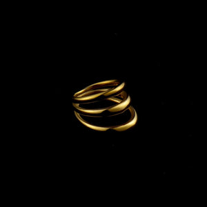 レイヤード トリプル リング r14