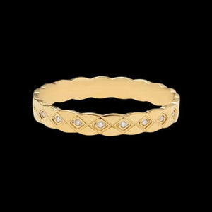 zirconia quilted ring r90